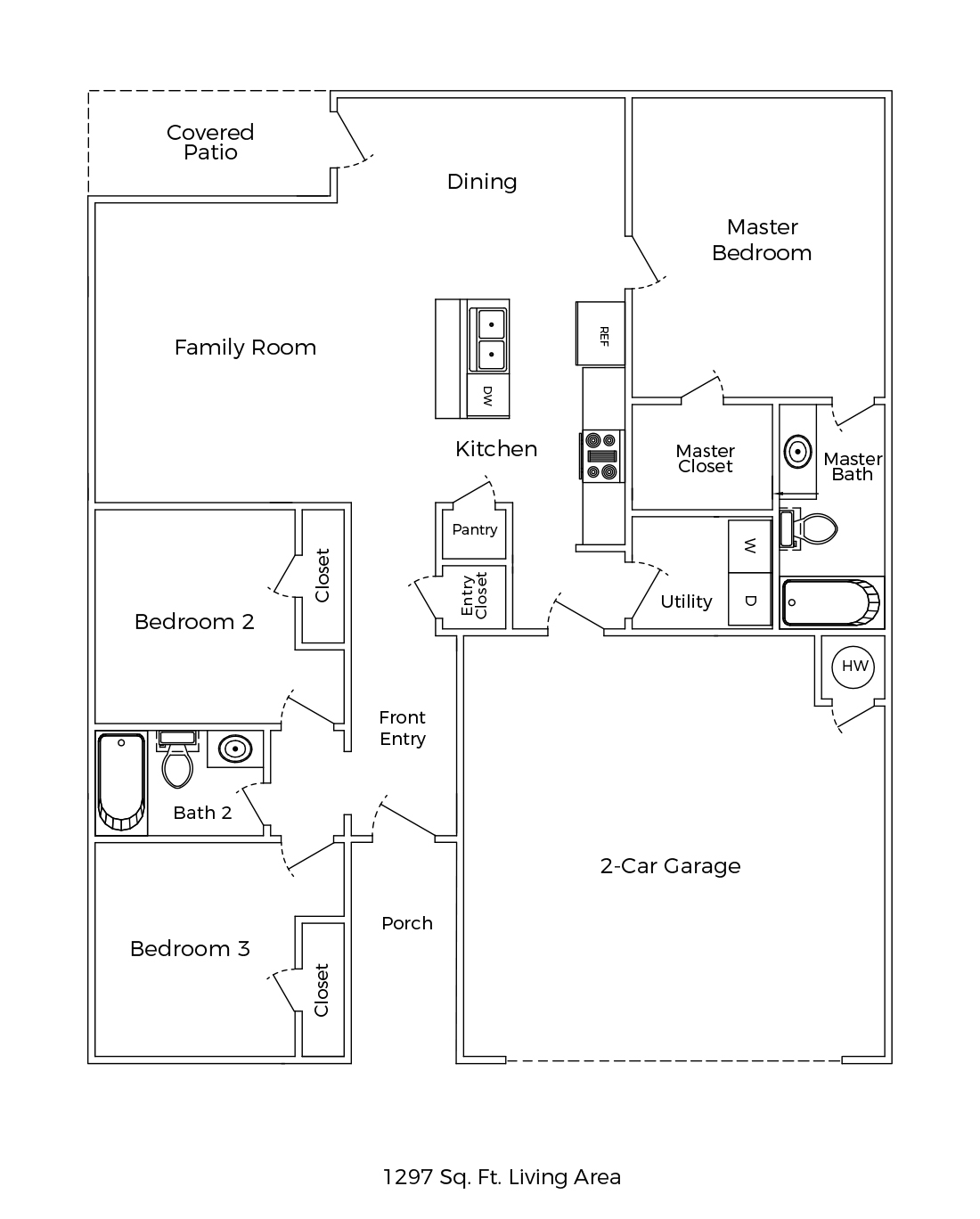 1705 Sommerset, a quality fully furnished Altus AFB crash pad with Aviator Crashpad